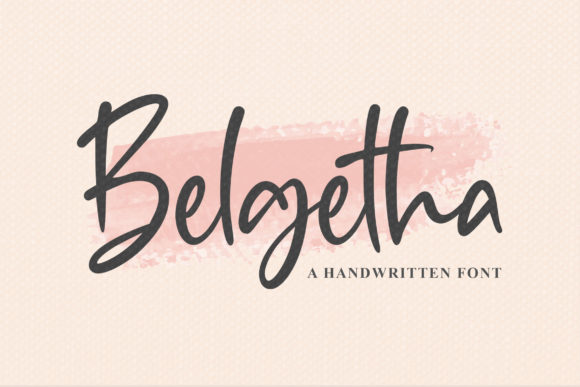 Belgetha Font Poster 1