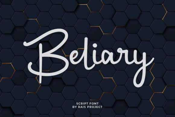 Beliary Font Poster 1