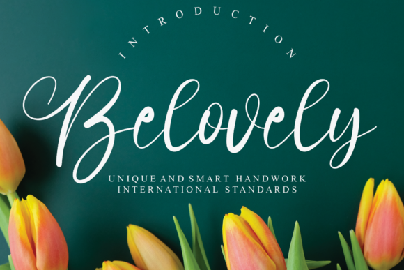 Belovely Font Poster 1