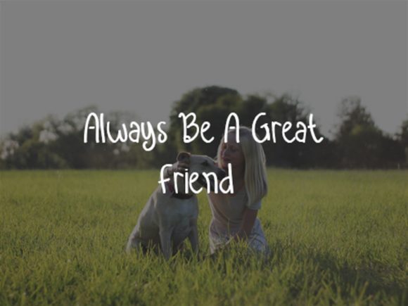 Best Friend Font Poster 2