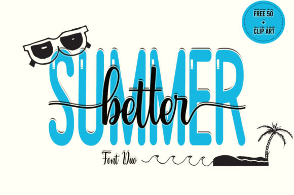 Better Summer Font Poster 1