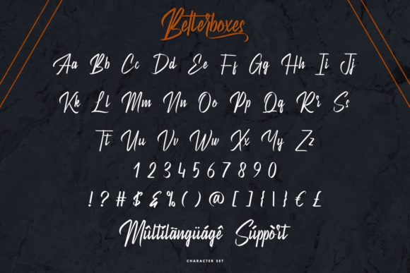 Betterboxes Font Poster 5