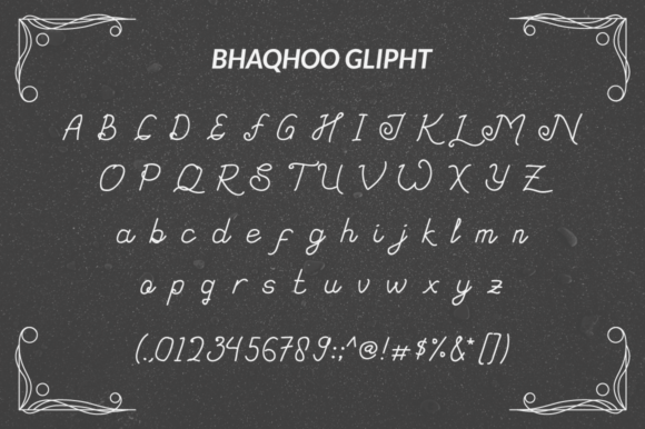 Bhaqhoo Font Poster 4
