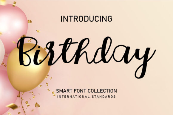 Birthday Font