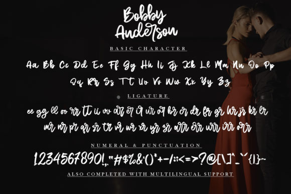 Bobby Anderson Font Poster 8