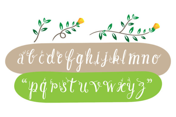 Botani Fondi Font Poster 4