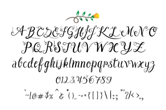 Botani Fondi Font Poster 5