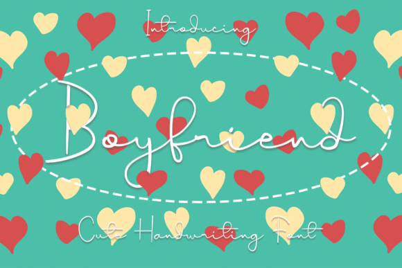 Boyfriend Font Poster 1