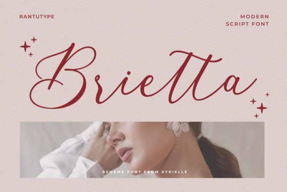 Brietta Font Poster 1