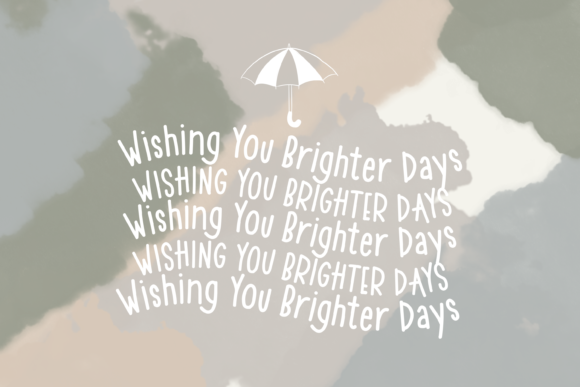 Brighter Day Font Poster 3