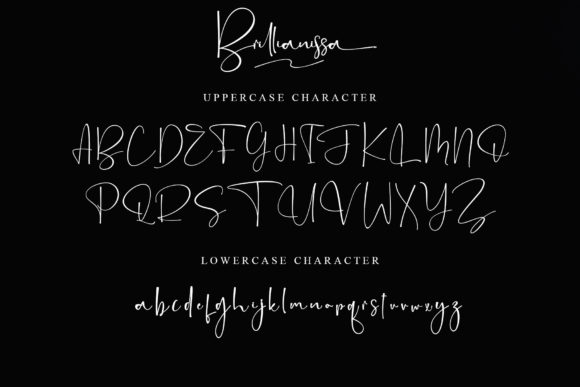 Brillianissa Font Poster 10