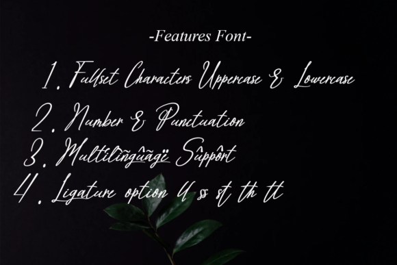 Brilliant Signature Font Poster 7