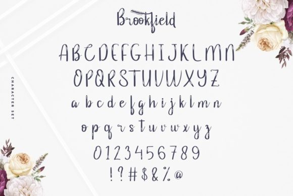 Brookfield Font Poster 4