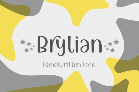 Brylian Font Poster 1