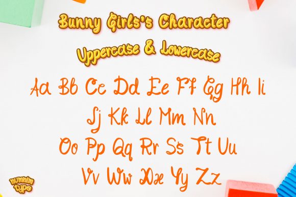 Bunny Girls Font Poster 2