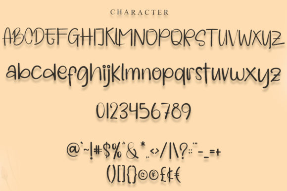 Butter Cheese Font Poster 3