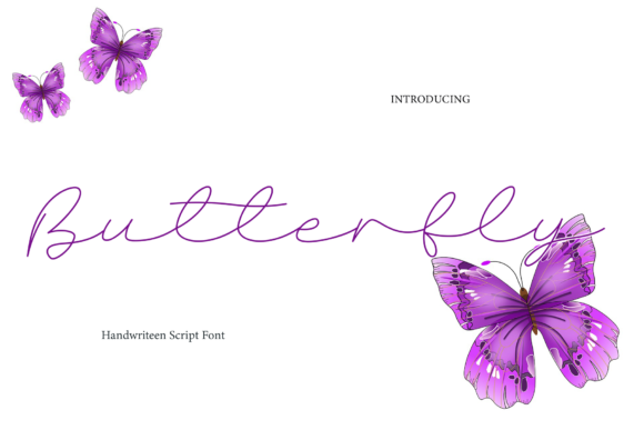 Butterfly Font