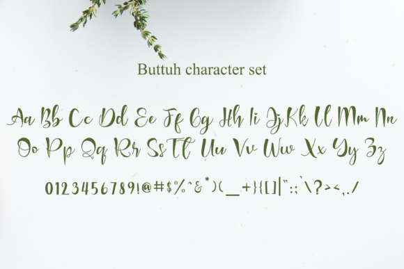 Buttuh Font Poster 6