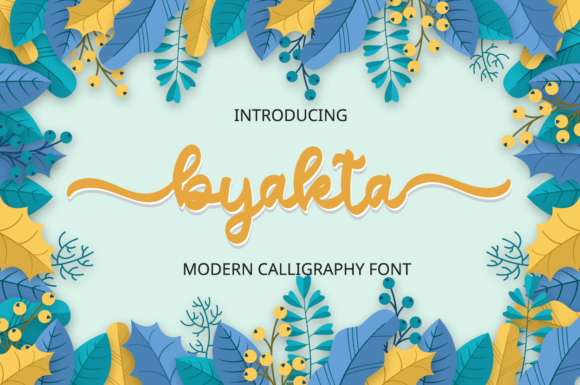 Byakta Font