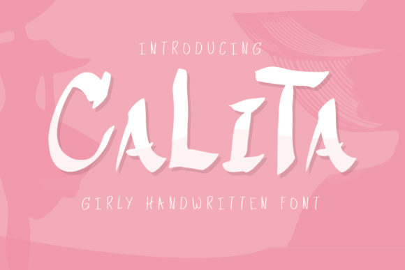 Calita Font Poster 1