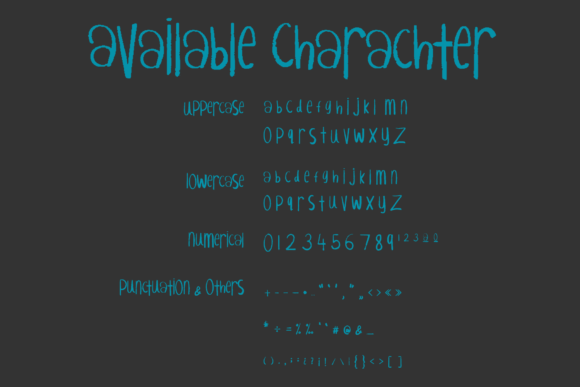 Chalky View Font Poster 5
