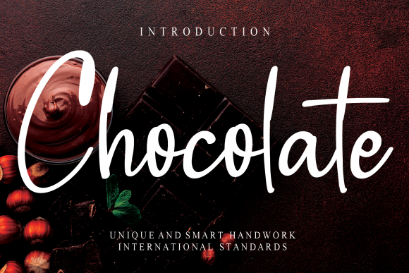 Chocolate Font Poster 1