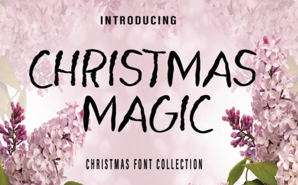 Christmas Magic Font Poster 1