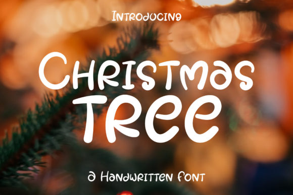 Christmas Tree Font