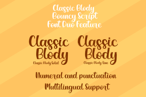 Classic Blody Font Poster 11