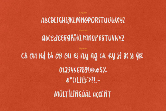 Coconut Island Font Poster 10