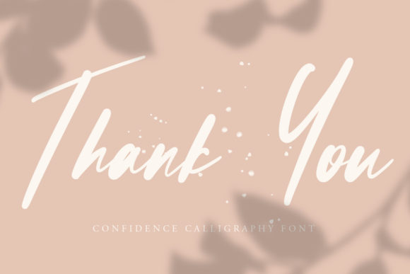 Confidence Font Poster 9