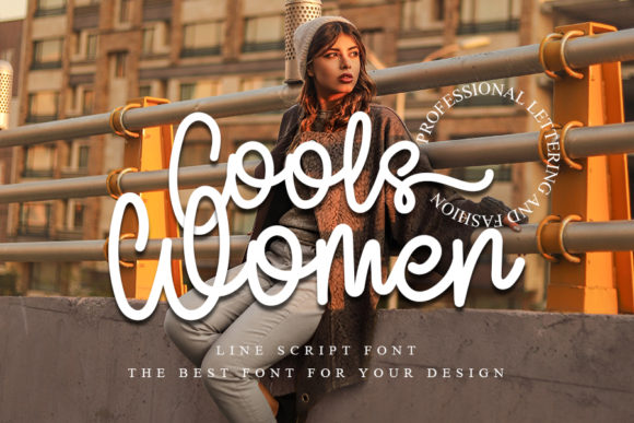 Cools Women Font Poster 1