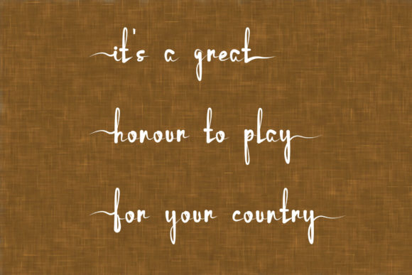 Country Font Poster 3