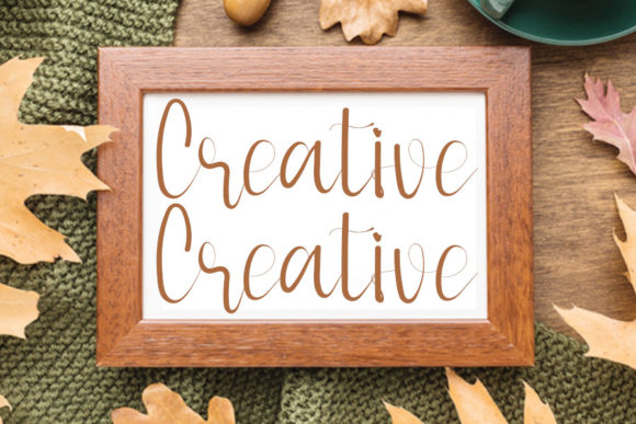 Creative Signature Font Poster 4