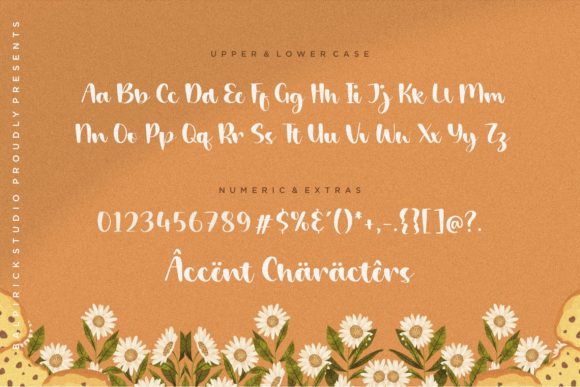 Cutie Biscuit Font Poster 6