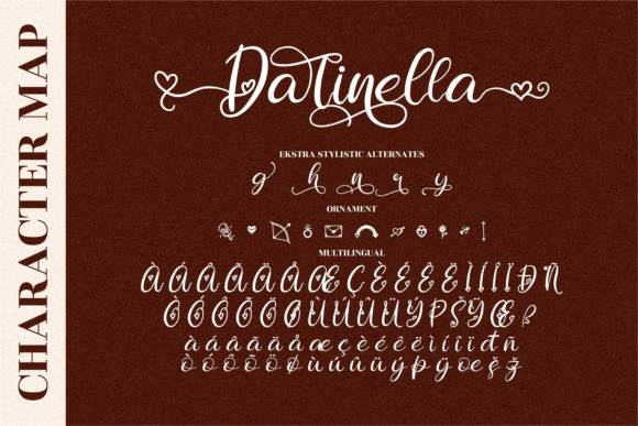 Darinella Font Poster 11