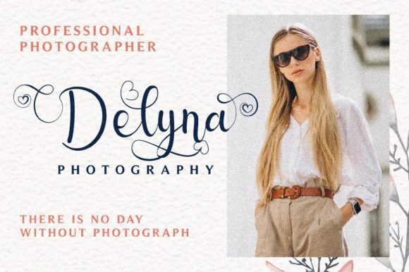 Delyna Font Poster 8