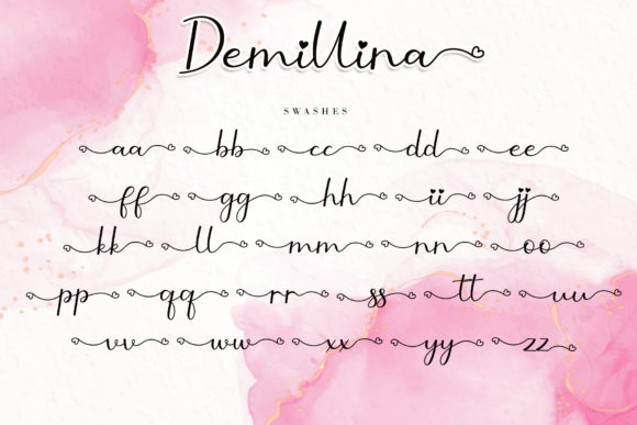 Demillina Font Poster 10