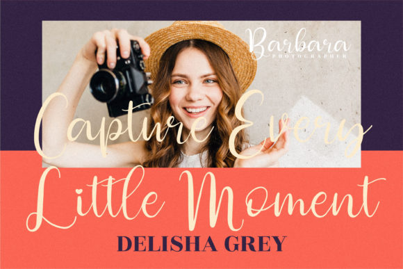 Dettina Laura Font Poster 8