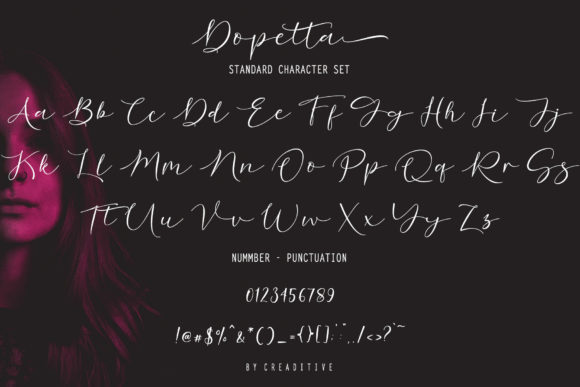 Dopetta Font Poster 8