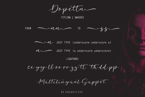 Dopetta Font Poster 9