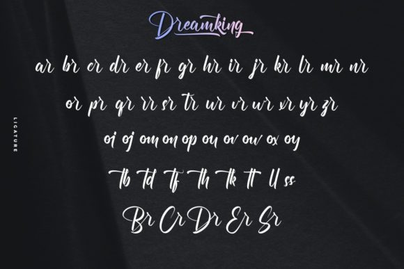 Dreamking Font Poster 6