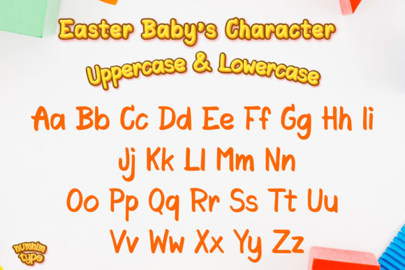 Easter Baby Font Poster 2