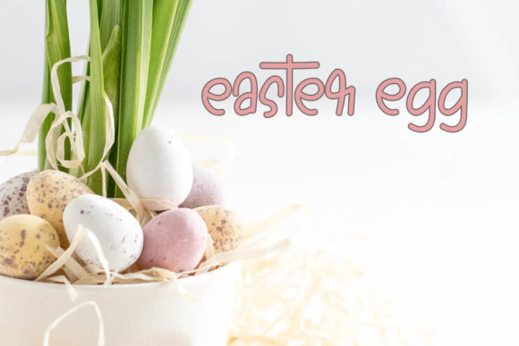 Easter Day Font Poster 5