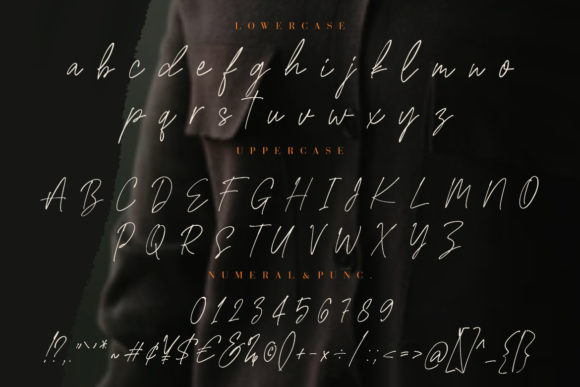 Edward Signature Font Poster 8