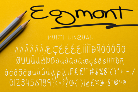 Egmont Font Poster 10