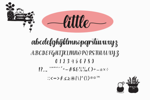 Enjoy the Little Things Font Poster 11