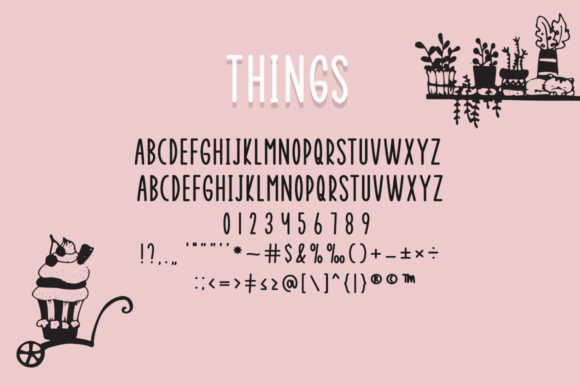 Enjoy the Little Things Font Poster 13