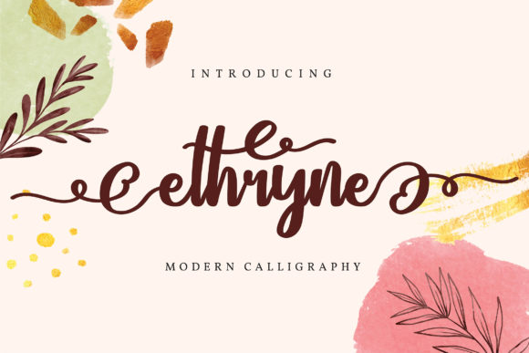 Ethryne Font