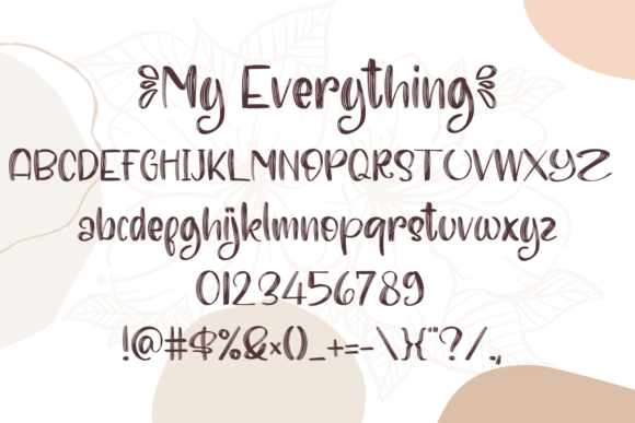 Everything Font Poster 2